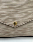 LOUIS VUITTON Epi Felicie Pochette Chain Wallet Galet