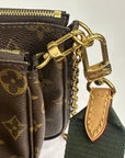 Louis Vuitton Multi Pochette Accessories Monogram Khaki