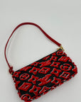 Louis Vuitton Pochette Accessoires NM Limited Edition Urs Fischer Tufted Monogram Canvas