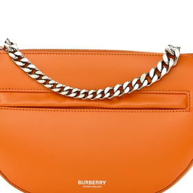 BURBERRY Calfskin Small Olympia Chain Shoulder Bag