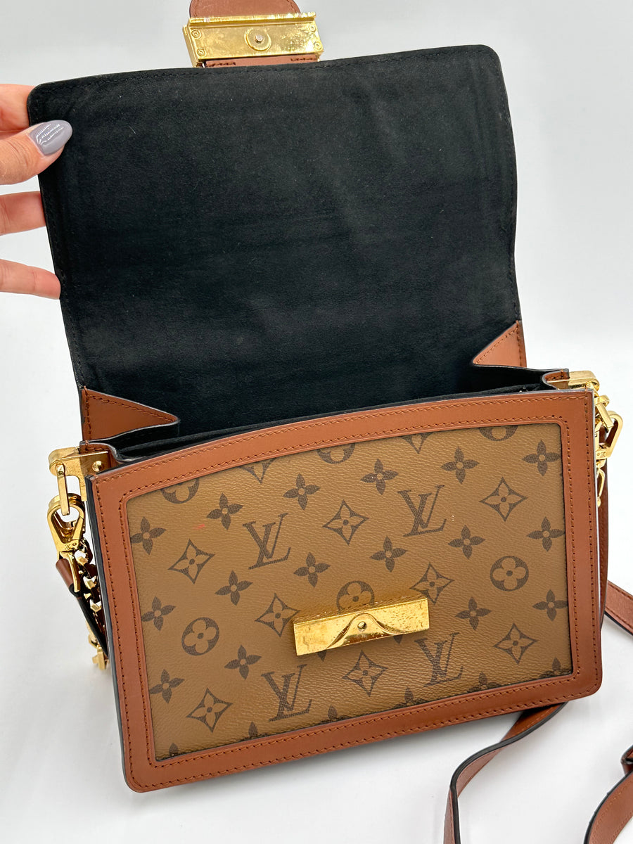 Louis Vuitton Monogram Reverse Dauphine MM