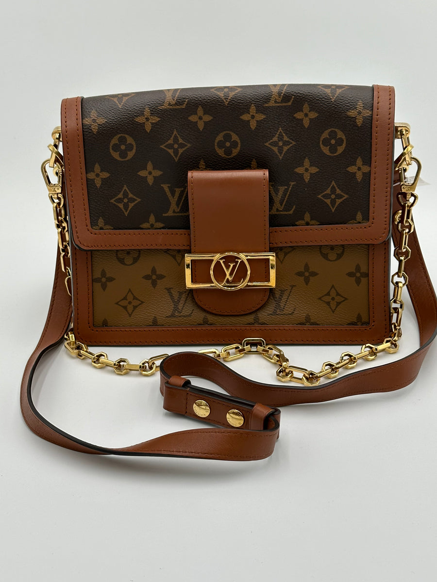 Louis Vuitton Monogram Reverse Dauphine MM