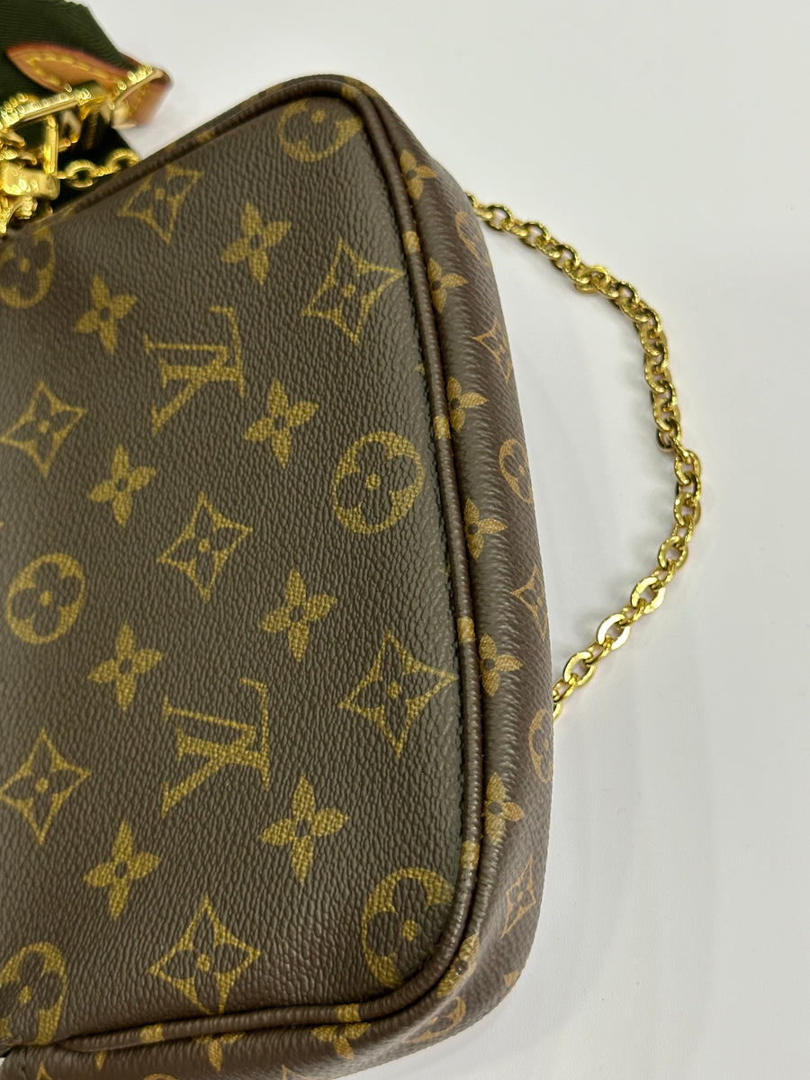 Louis Vuitton Multi Pochette Accessories Monogram Khaki