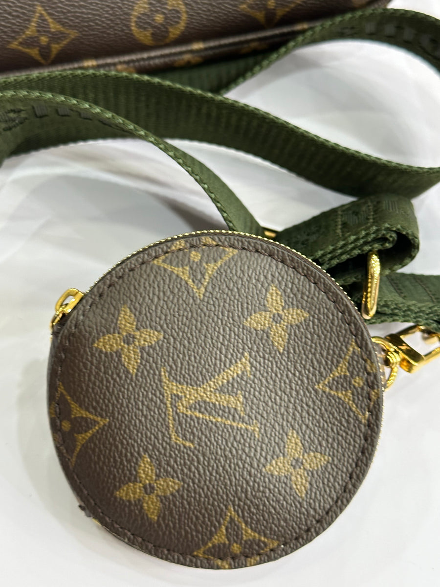 Louis Vuitton Multi Pochette Accessories Monogram Khaki