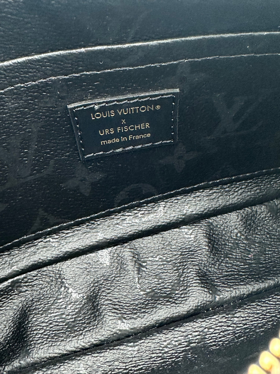 Louis Vuitton Pochette Accessoires NM Limited Edition Urs Fischer Tufted Monogram Canvas