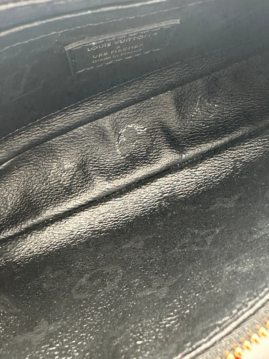 Louis Vuitton Pochette Accessoires NM Limited Edition Urs Fischer Tufted Monogram Canvas